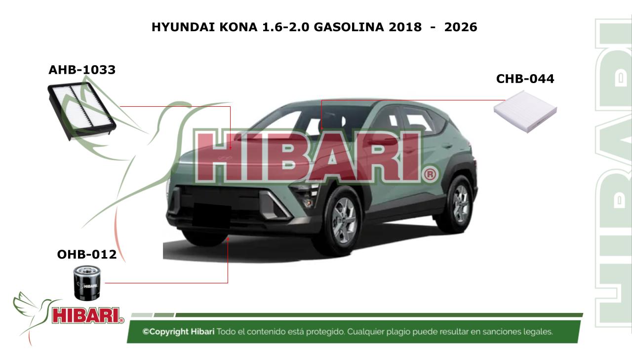 Lee más sobre el artículo HYUNDAI KONA 1.6-2.0 GASOLINA 2018  –  2026
